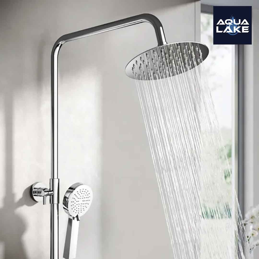 Buttermere Premium Chrome Round Thermostatic Shower Set