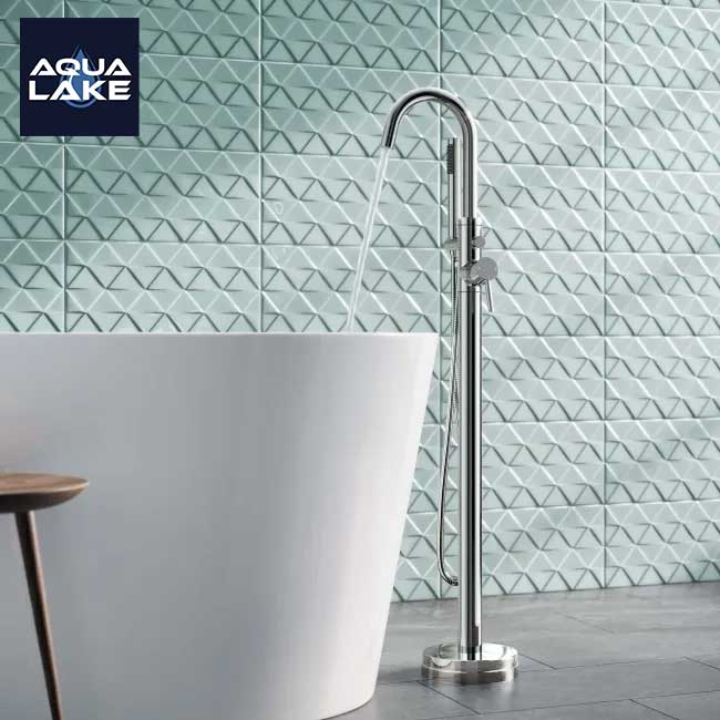 Derby Freestanding Bath & Shower Mixer Tap - Chrome