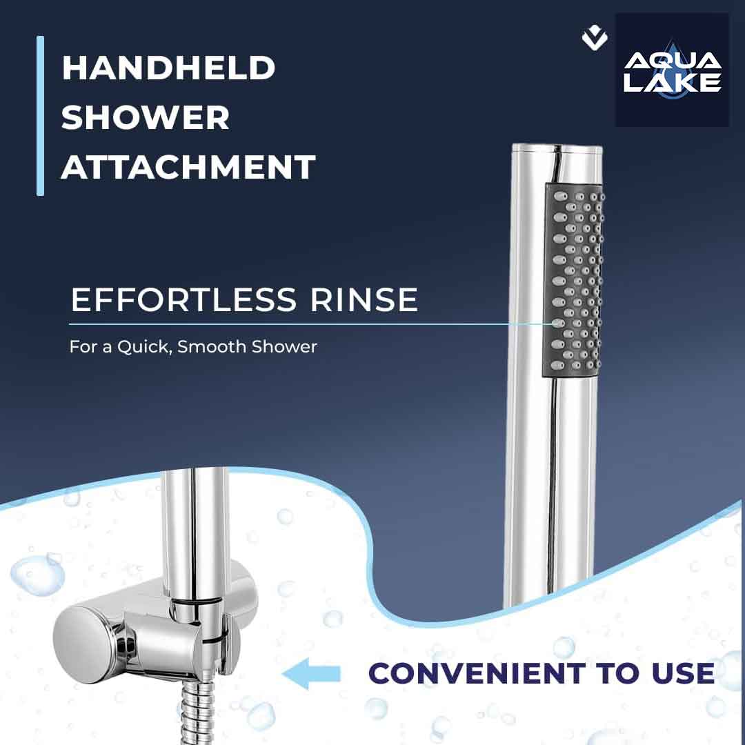 Derby Round lever Bath Shower Mixer Tap with Kit - Chrome