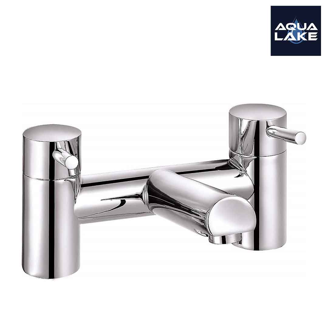 Derby Round Bath Filler Mixer Tap - Chrome