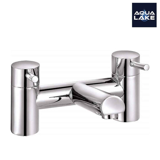 Derby Round Bath Filler Mixer Tap - Chrome