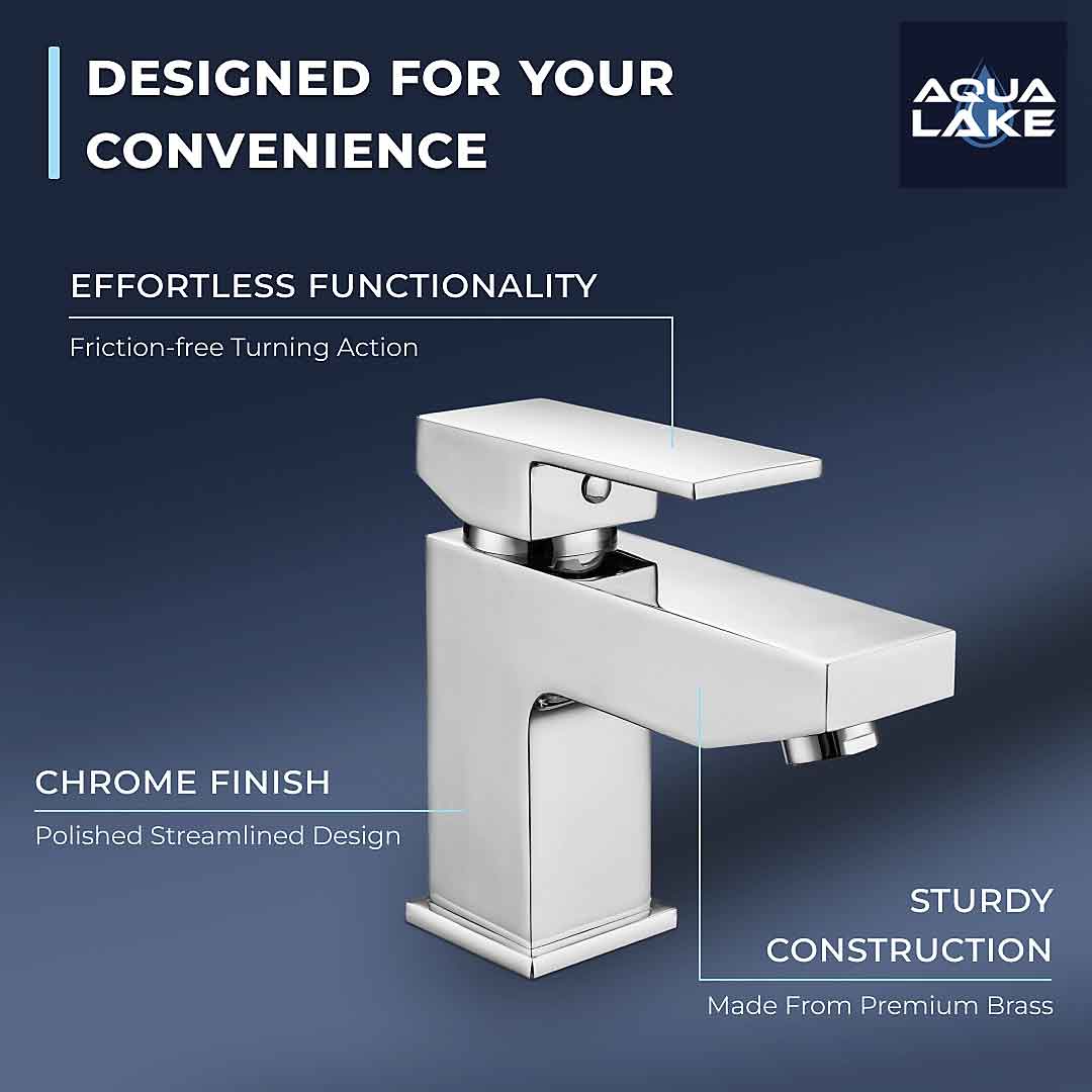 Irlam Chrome Basin Mixer Tap