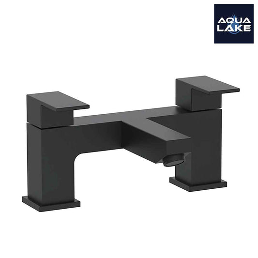Irlam Black Bath Mixer Tap