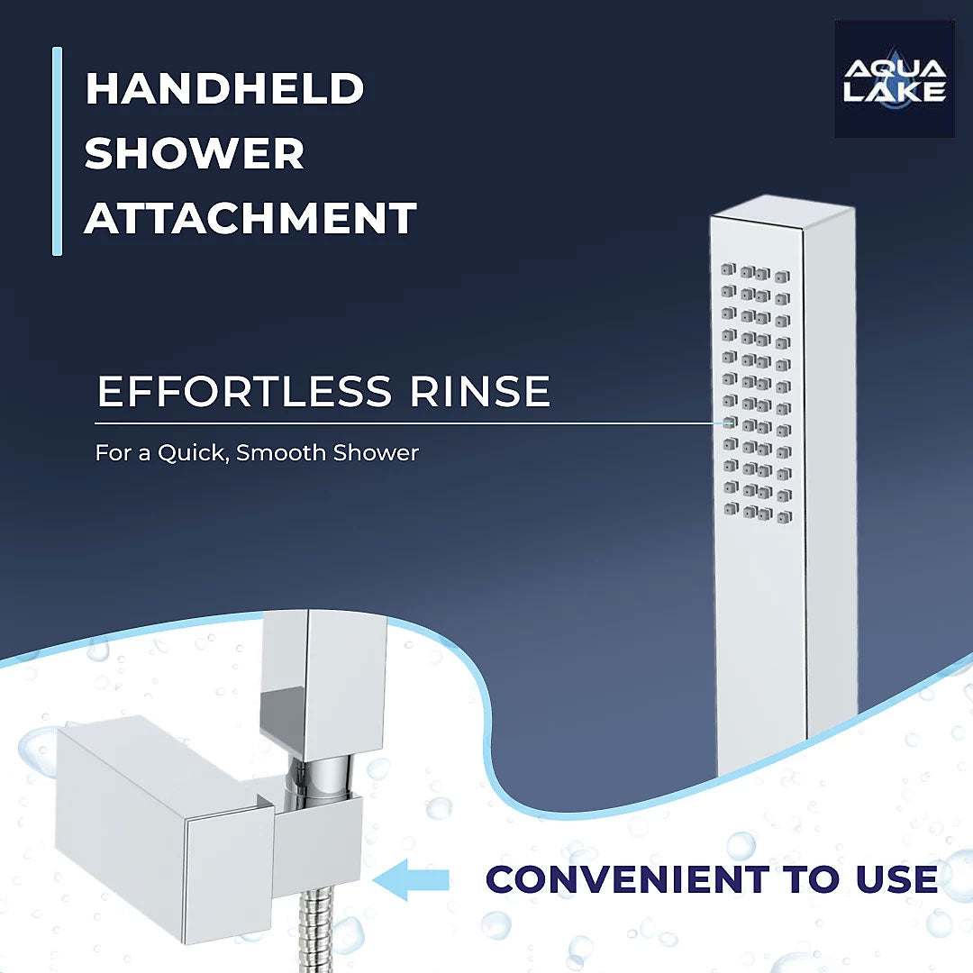 Marlow Bath Shower Mixer Tap with Kit - Chrome